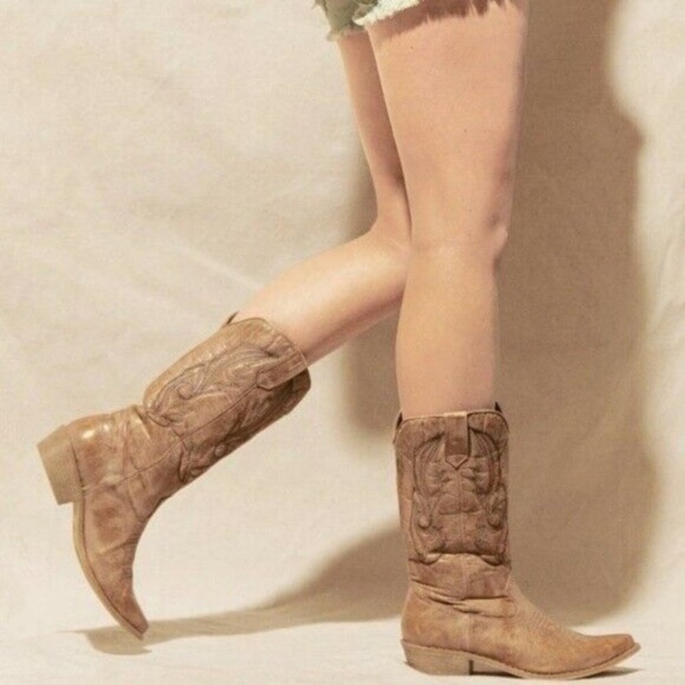 Free People Coconuts By Matisse Cowboy Boots Boho